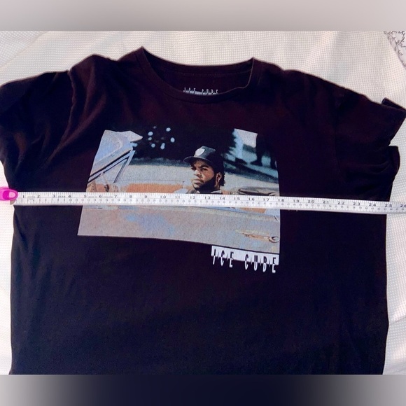 2/30$ Men’s ICE CUBE black T-shirt with front print of the rapper ICE CUBE Sz XL - Picture 4 of 6